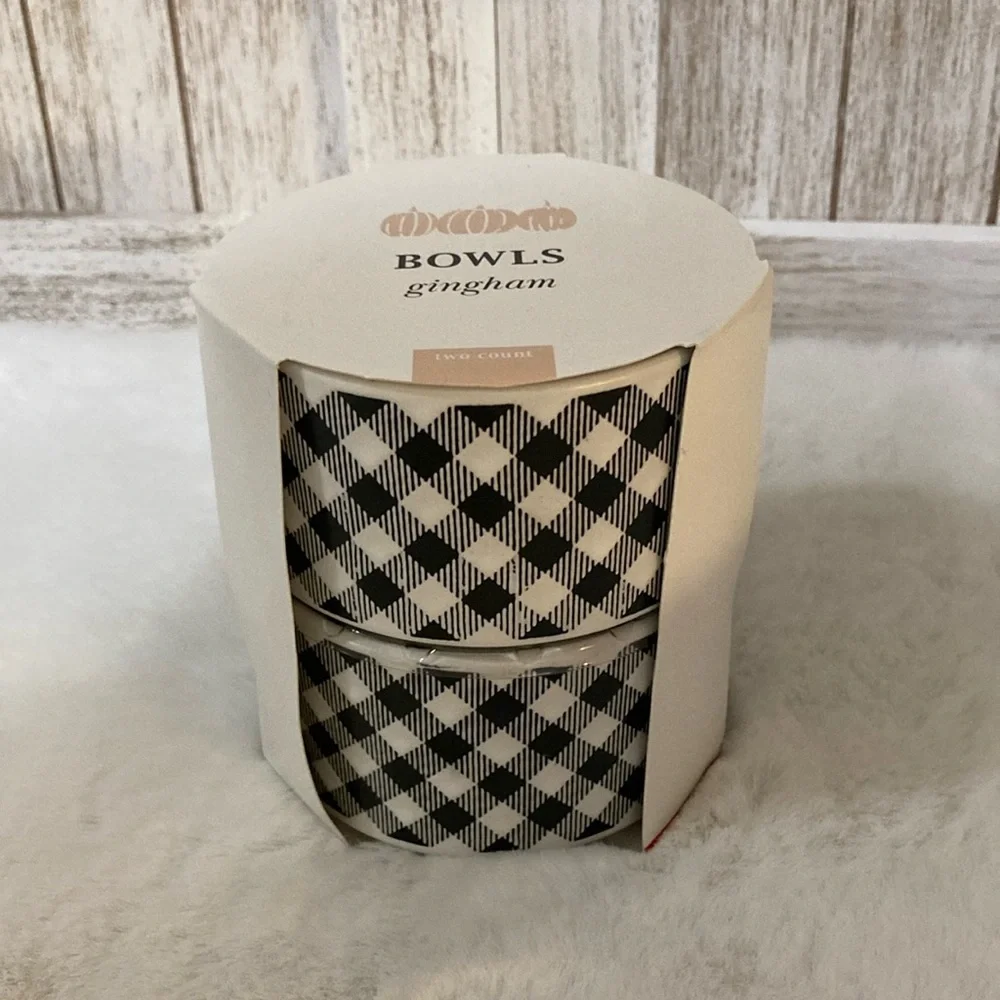 Target BP Fall 2019 Stackable Gingham Bowls